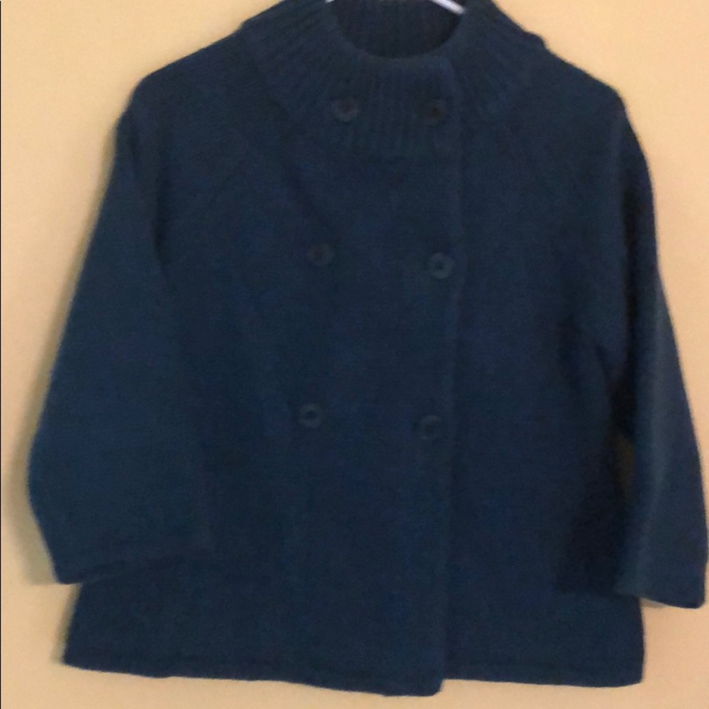 Talbots dark green sweater